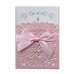 White Invitation Card with Bowknot Laser Cut Invitations  Rose Pattern